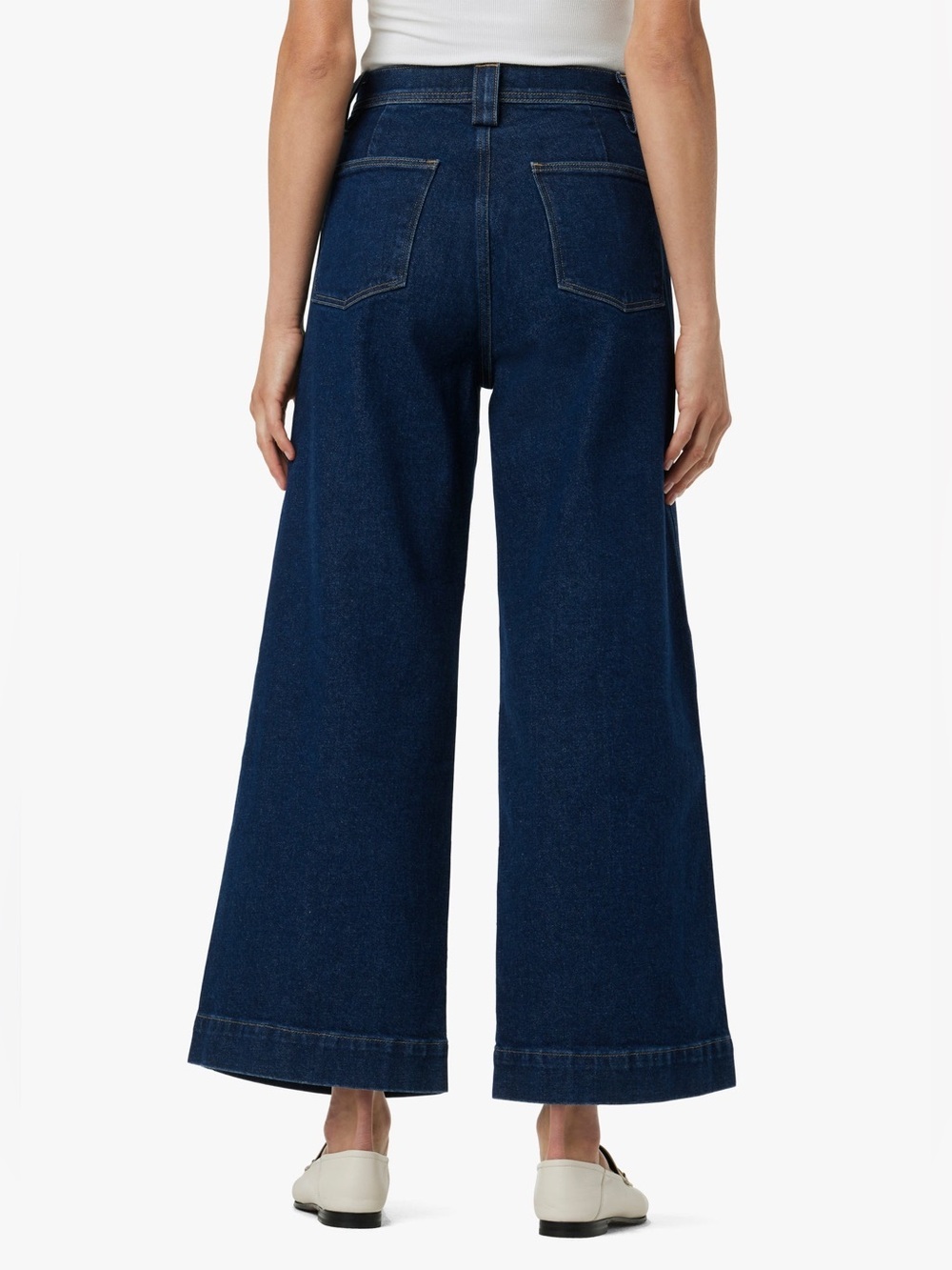 NWT Joe’s Avery Wide Leg High Rise Ankle Jeans Women’s Size 32 Blue Levitate - Picture 2 of 15